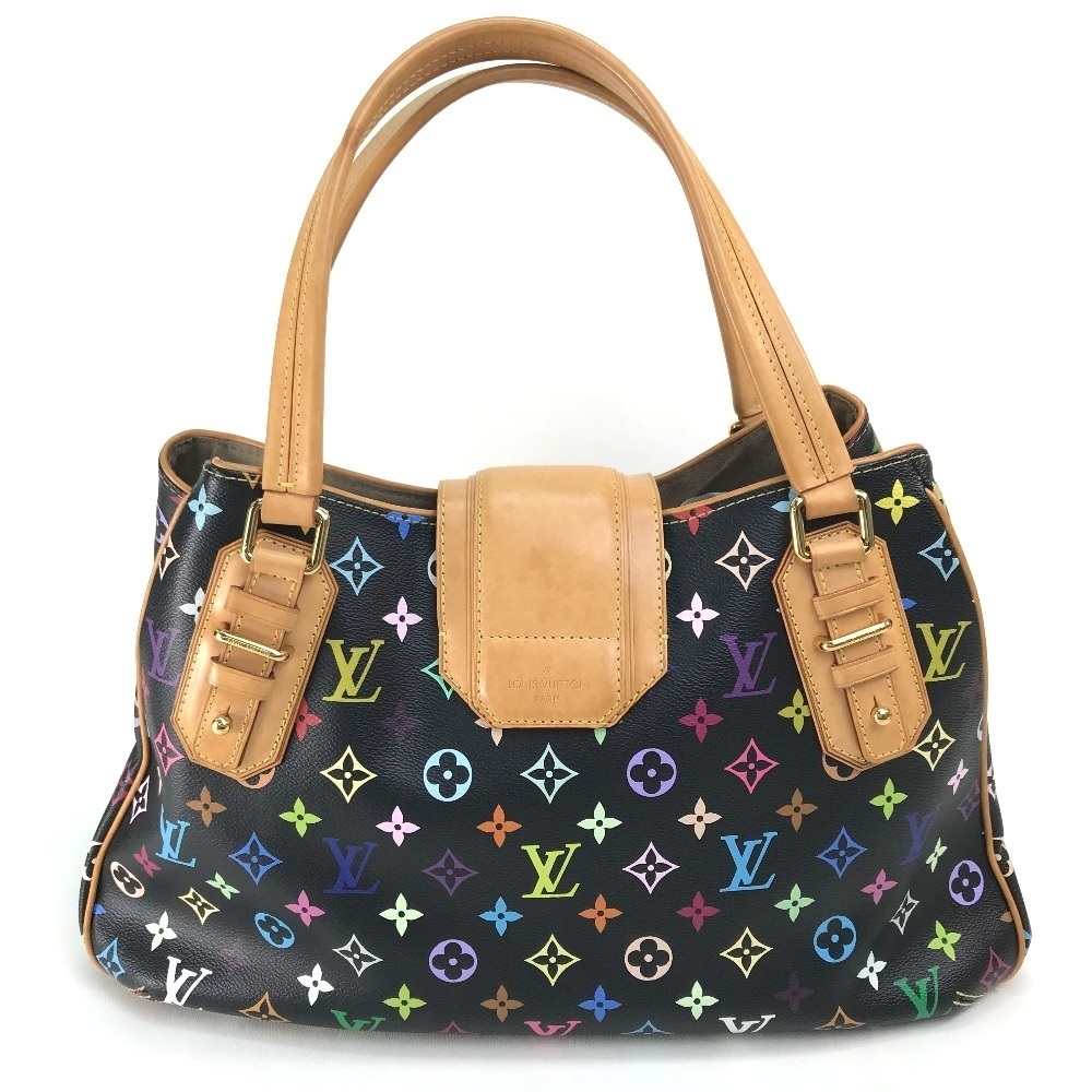 Louis Vuitton Monogram Multicolor Greet Bag Noir Black